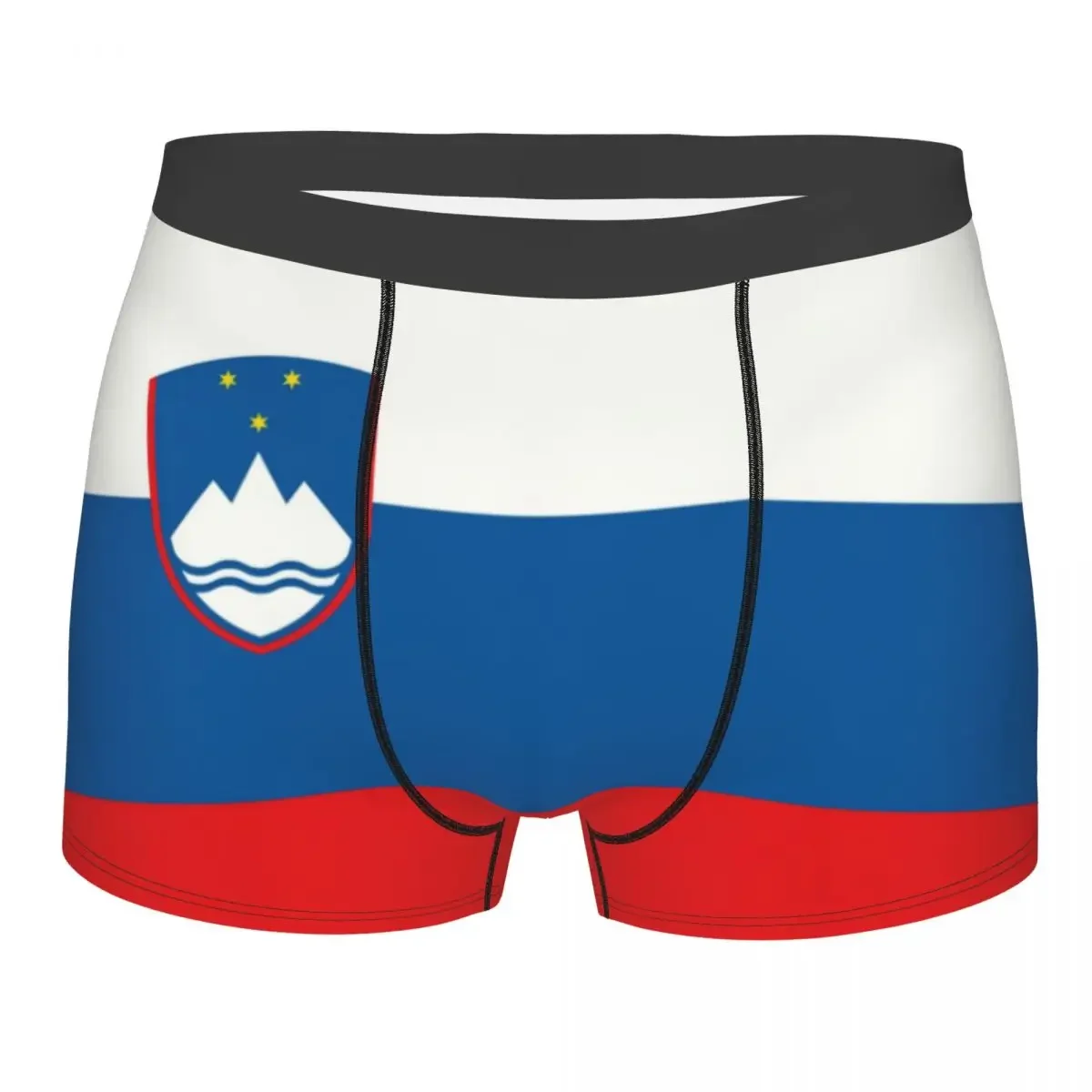 Cool Flag Of Slovenia Boxers Shorts Panties Male Underpants Breathbale Briefs Underwear