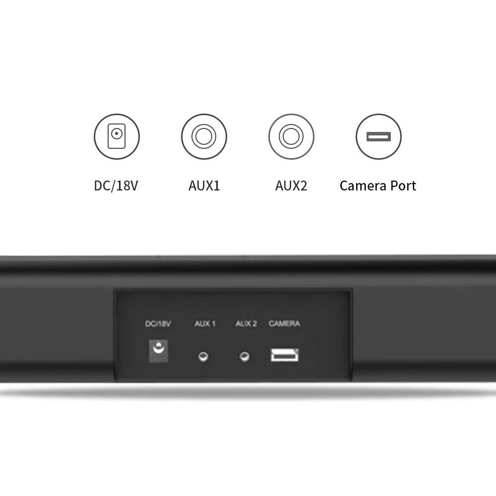 

Best Sound Bars For Tv With Camera Wireless 5.0 Soundbar Meeting Pod Webcam Video Conference All In One Bluetooth Sound Bar Spea