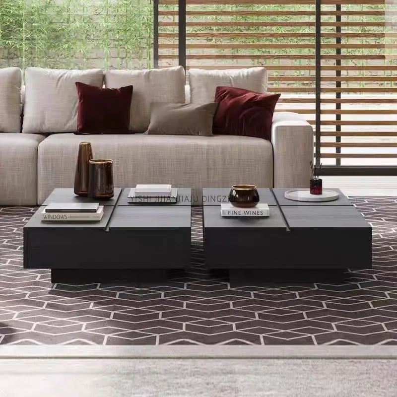 

Coffee table Nordic minimalist living room tea table size apartment tea table household square low table