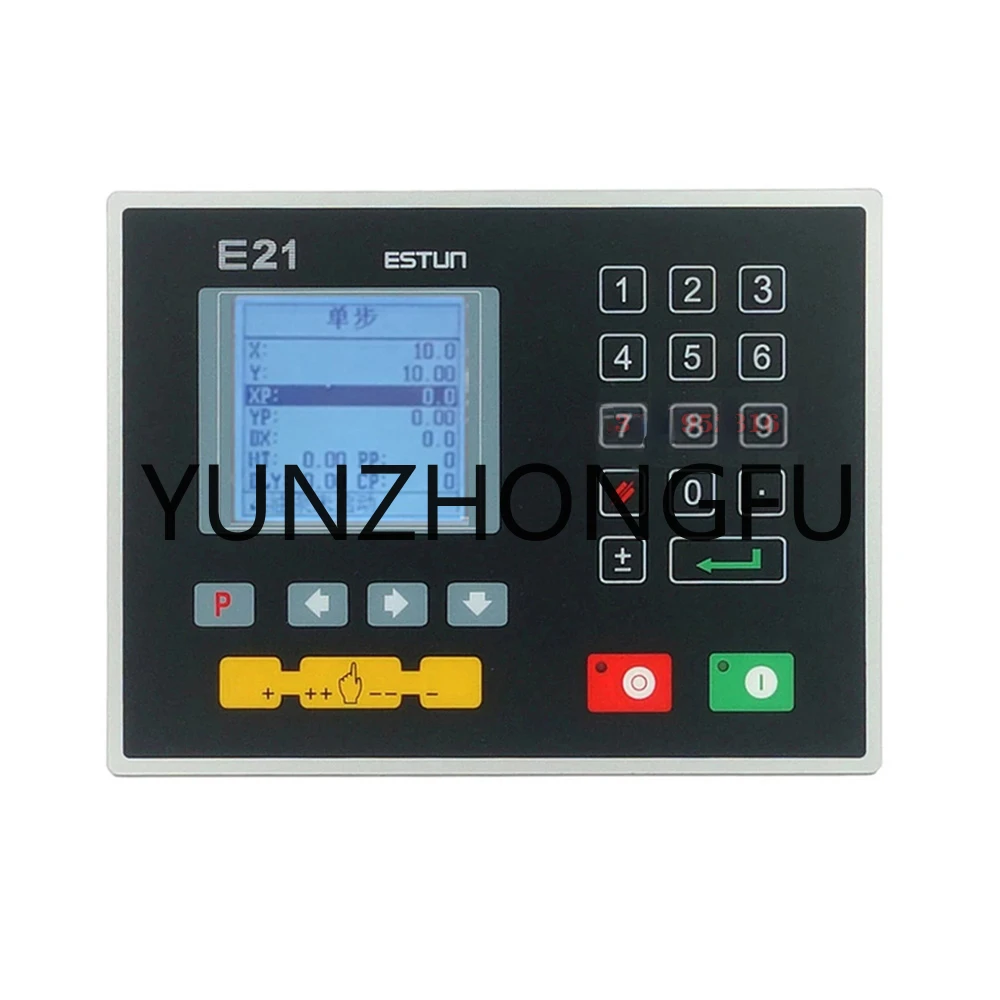 The New Estun E21 Shearing Machine Bending Machine E21 Cnc System Controller Supports Single-step/Multi-step Programming