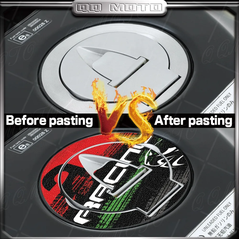 For APR Tuono V4 RS 50 125 150 RS660 457 RSV4 Shiver750 900 Motorcycle Tank Cap Sticker Cap Cover Protector Decal Accessories