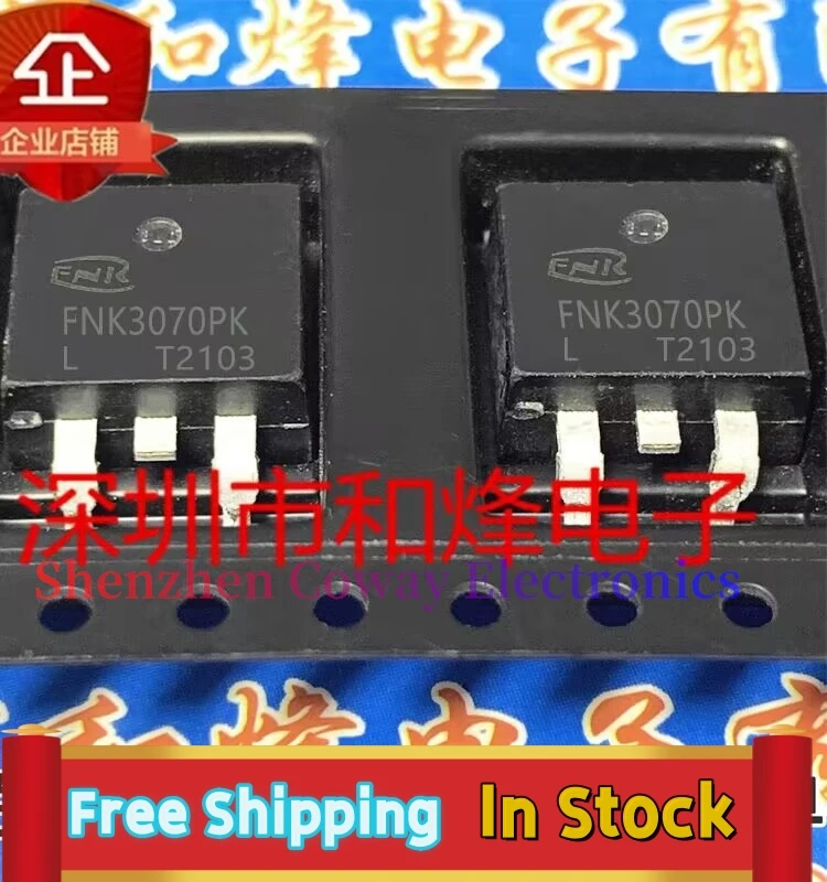 10PCS-30PCS  FNK3070PK  P 70A 30 MOS TO-263  In Stock Fast Shipping