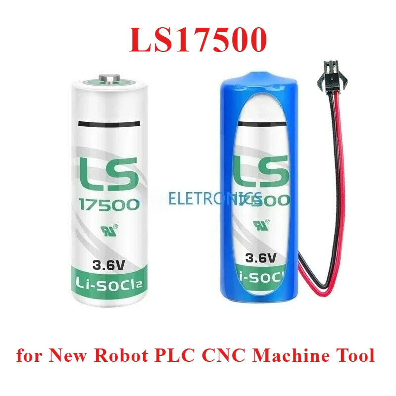1 Pieces Per Lot LS17500 3.6V LS 17500 New Robot PLC CNC Machine Tool Locator Flow Meter Lithium Battery Capacitor