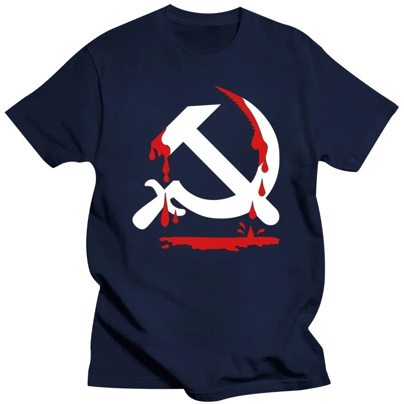 T-shirt de fitness imprimé pour hommes, Marteau et Faucille Cccp, Armoiries de l'URSS, Russie, Big TANSummer, Lettres Y étranges