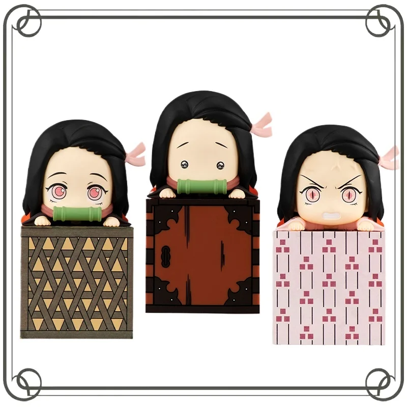 

No Box Kamado Nezuko Demon Slayer: Kimetsu No Yaiba Action Figure Prize Q-version Anime Figures Collection Ornament Model Toys