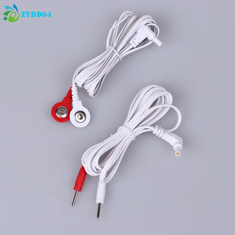 

● 1 шт. электродный провод 1,5/1,8 м 2,35 мм, сменный разъем постоянного тока, электрод TENS, проводные провода, соединительные кабели