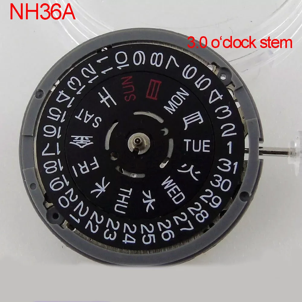 TMIジャパン NH35 自動巻きムーブメント 24石