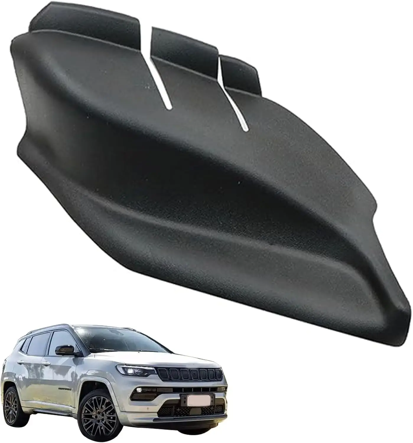 Cowl Side Panel Trim for Jeep Compass 2017-2023, Wiper Side Trim Engine Hood Hinge Cover, Replace 53223828 53223829
