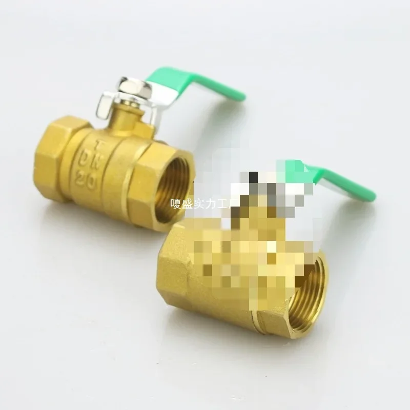 Ball valve water switch All copper valve 4 points DN15 valve 6 points DN20 high temperature resistance