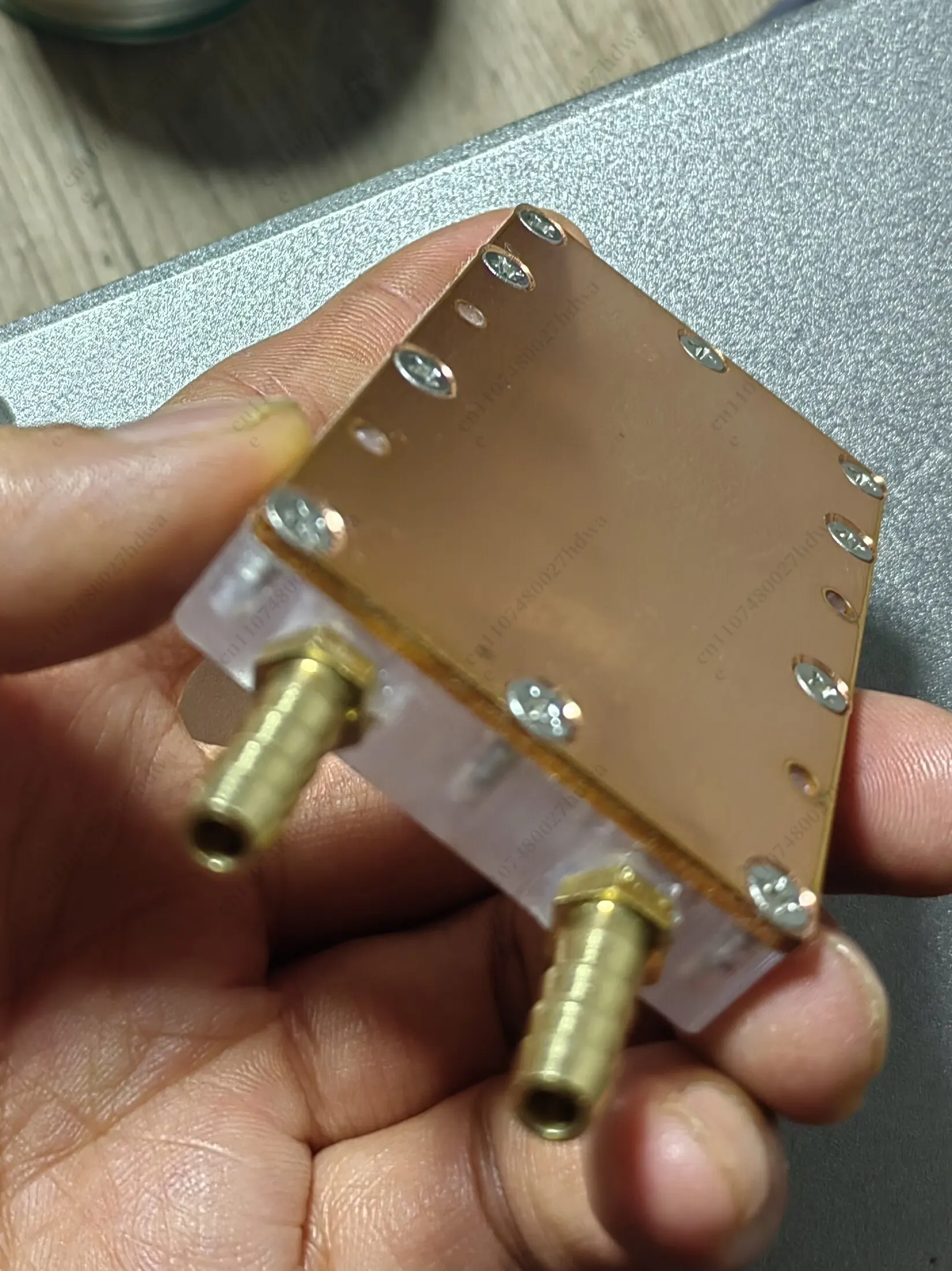 Laser Pump Modified MAX130 New Special Copper Water-cooled Heat Dissipation Plate Laser Cannon Cutting and Engraving Machine