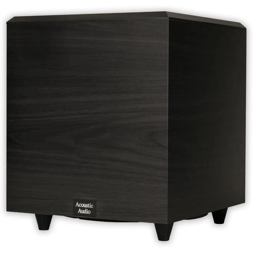 

Acoustic Audio PSW-10 400 Watt 10-Inch Down iring Powered Subwooer (Black)