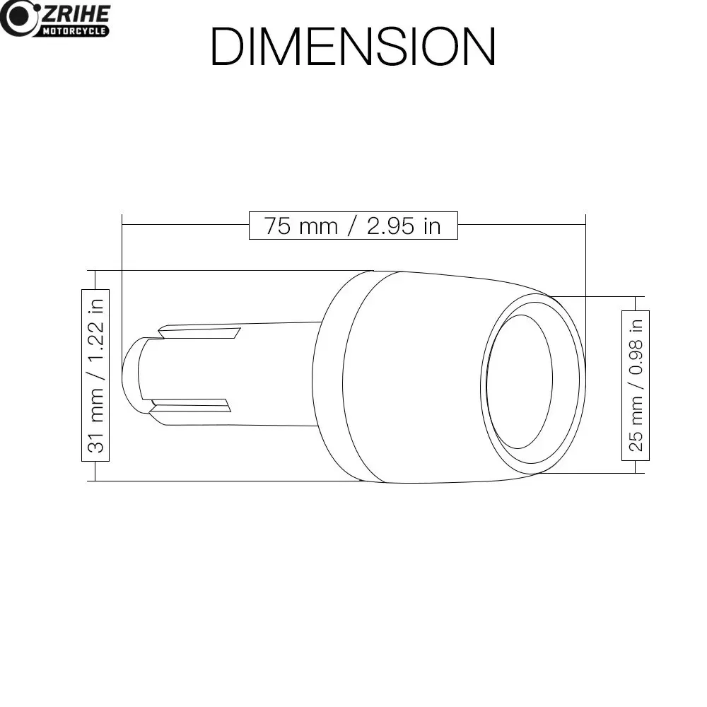 Poignées de guidon universelles pour moteur KAWASAKI Z650, Z 650, 2017-2023, 2022, 2021, 2020, 2019, 2018, capuchon d'extrémité de barre, seau, poids, prise, glissière