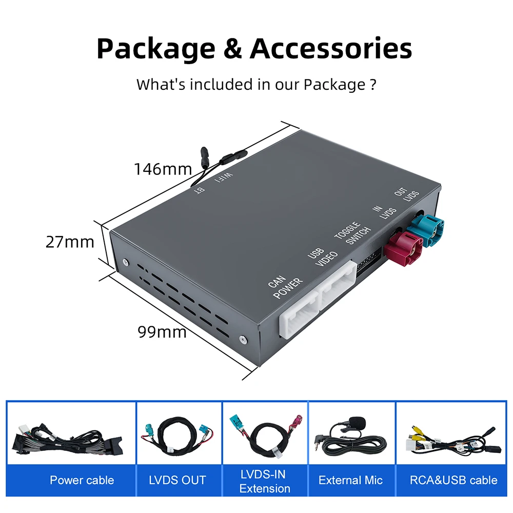 OEM Drahtloses CarPlay-Modul für BMW NBT, CIC System 1 2 3 4 5 6 7 X1 X3 X4 X5 X6 MINI F56 F15 F16 F25 F26 F48 F01 F10 F22 F20 – Detail 13