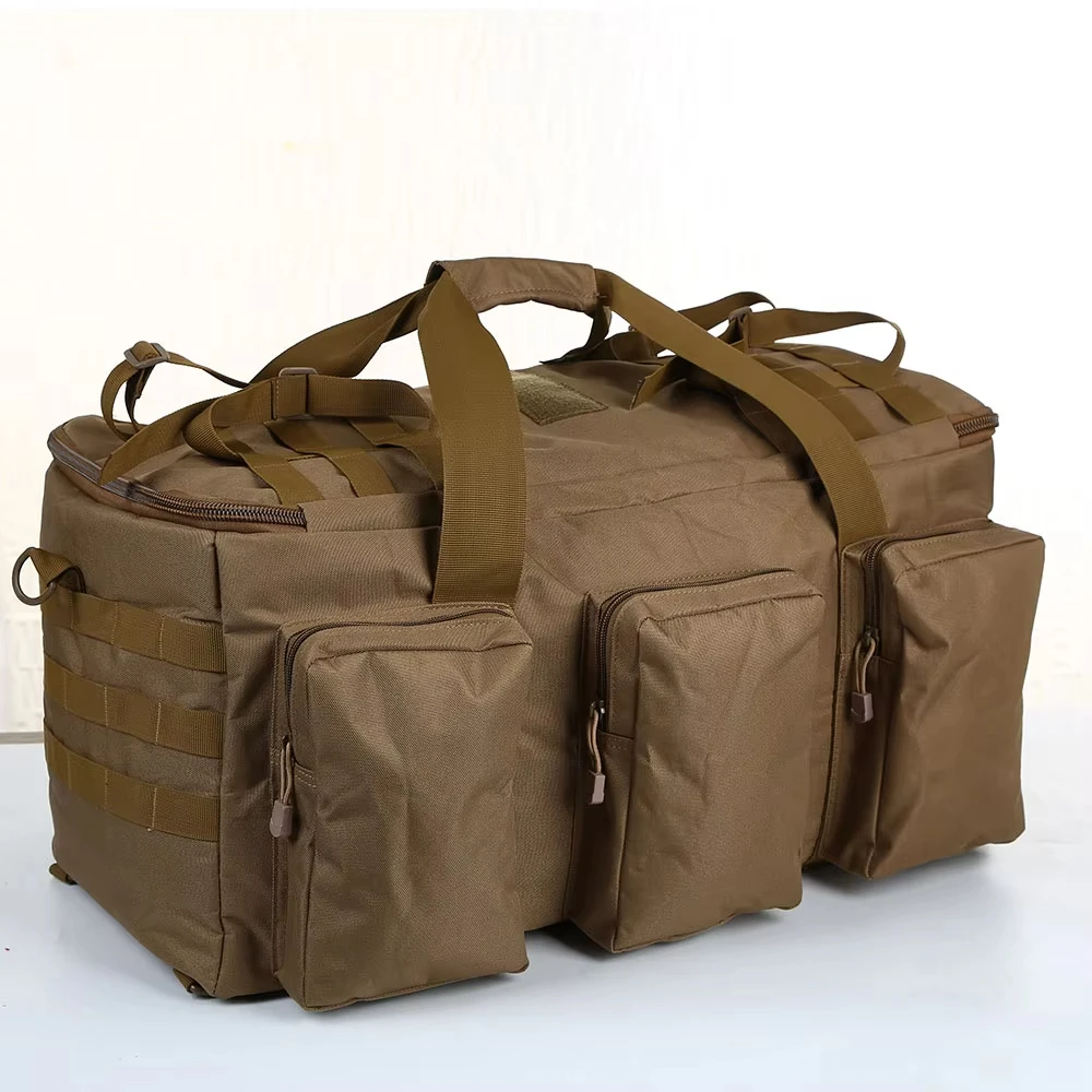 

50L Travel Handbag Luggage Duffel Camping Backpack Tactical Bag Large Hiking Rucksack Mountaineering Climbing Backpacks Gym Pack