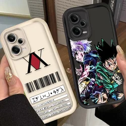 Case for Xiaomi Redmi Note 13 12 11 Pro Plus 4G 5G 10S 11S 9S 12S 10 9 Redmi 12C 14C 13C A3 12 Anime Hunter X Hunters Soft Cover