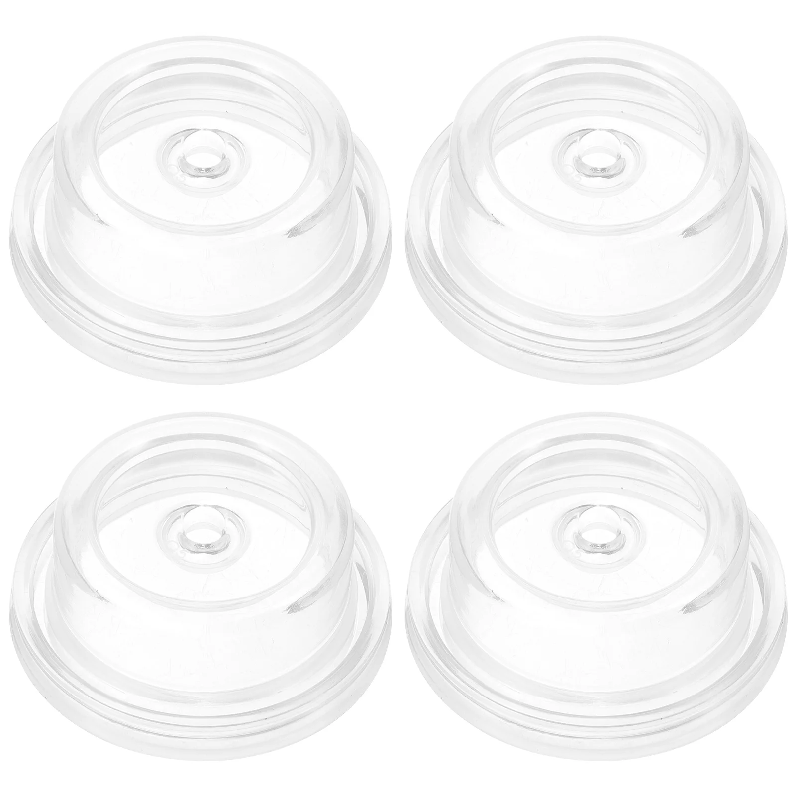 4 قطعة ملحقات الرضاعة الطبيعية من السيليكون أكواب تخزين الحليب المقاومة للتسرب سهلة الحمل لمستلزمات التمريض الجديدة #6