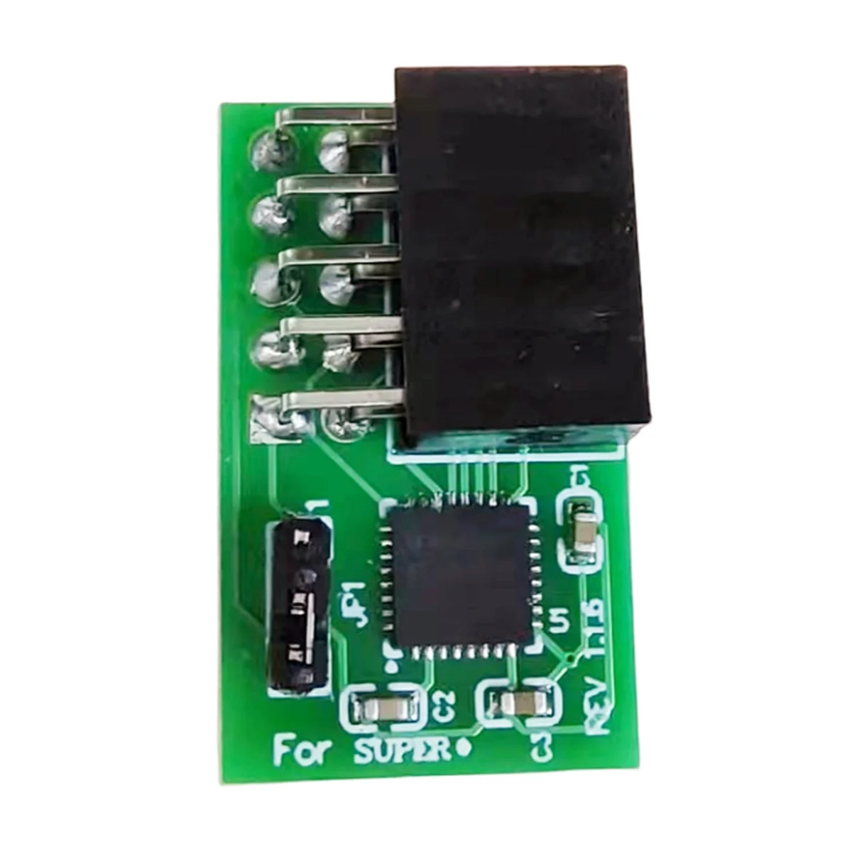 Para SuperMicro-AOM-TPM-9670V-S Vertical TPM 2.0 9 pines