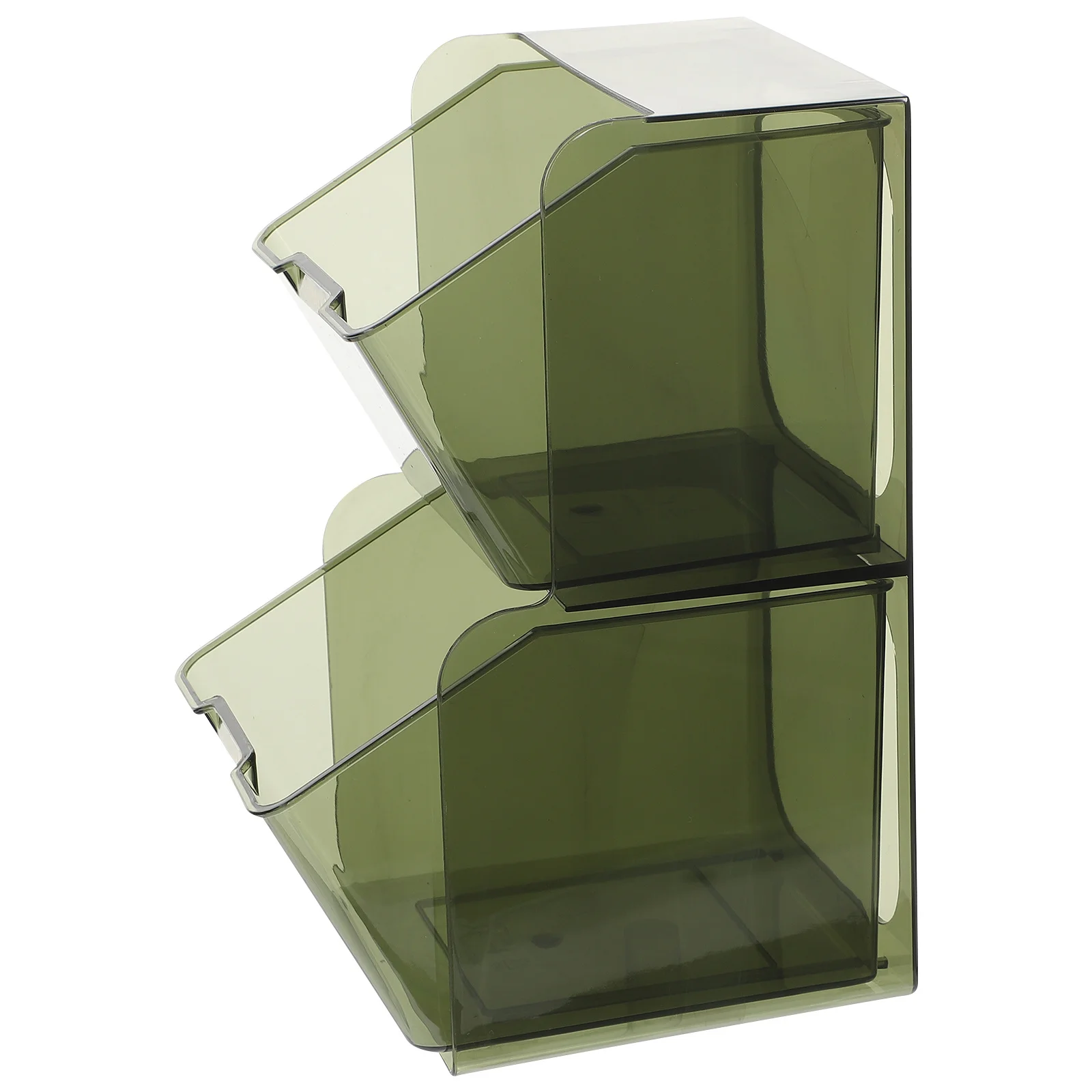 صندوق تخزين كبسولات القهوة بطبقة مزدوجة وحقيبة الشاي وحامل مُنظِم لحاوية مقصورة الفندق والمكتب المنزلي