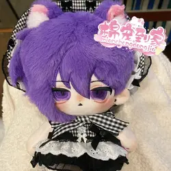 20cm Game Stardew Valley Sebastian Plushies Toy Dress Up Doll Handsome Cosplay Plush Doll Toys Mascot Xmas Gifts