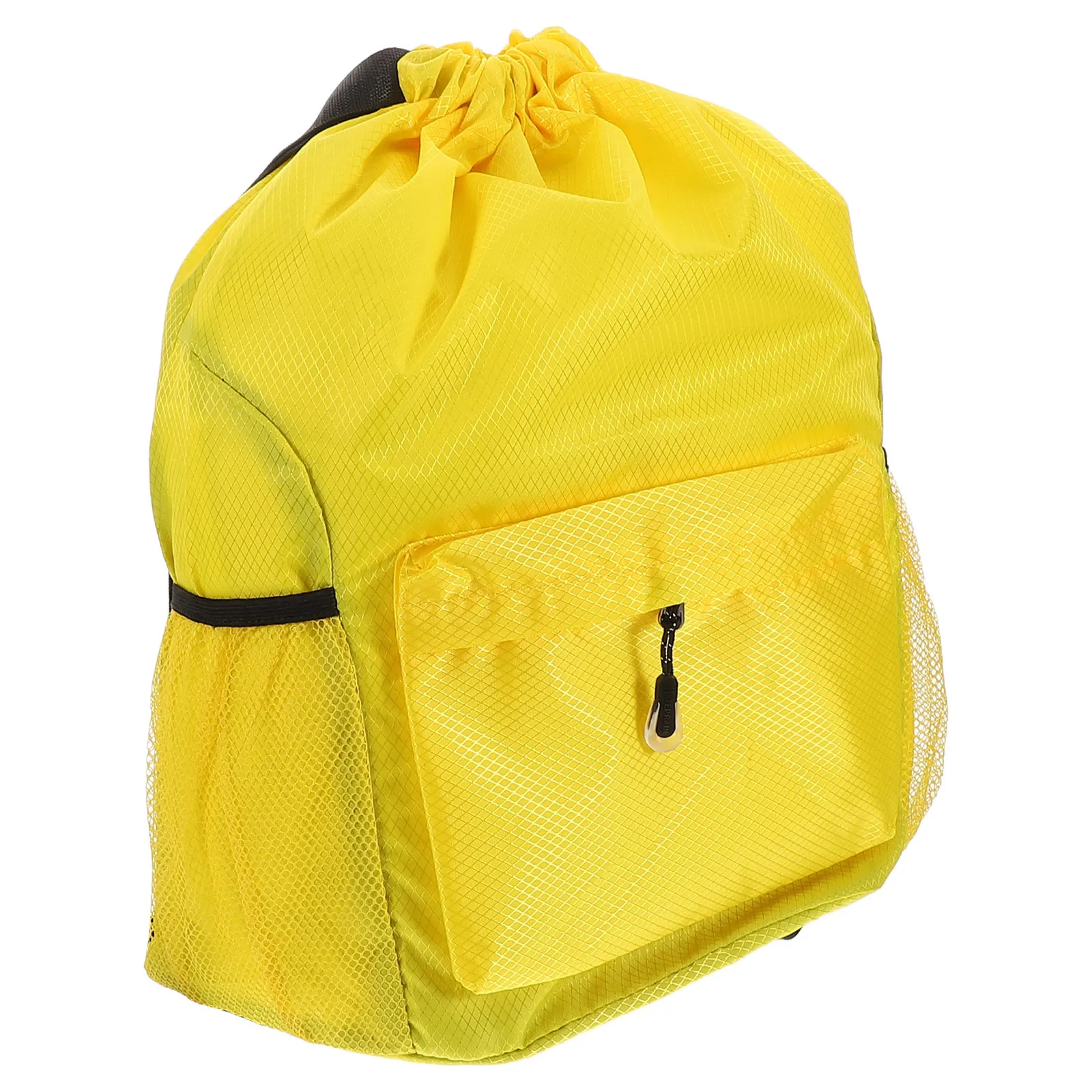 Large Capacity Waterproof Drawstring Backpack for Men and Women Gym Sport Travel Beach Bag with Multiple Compartments