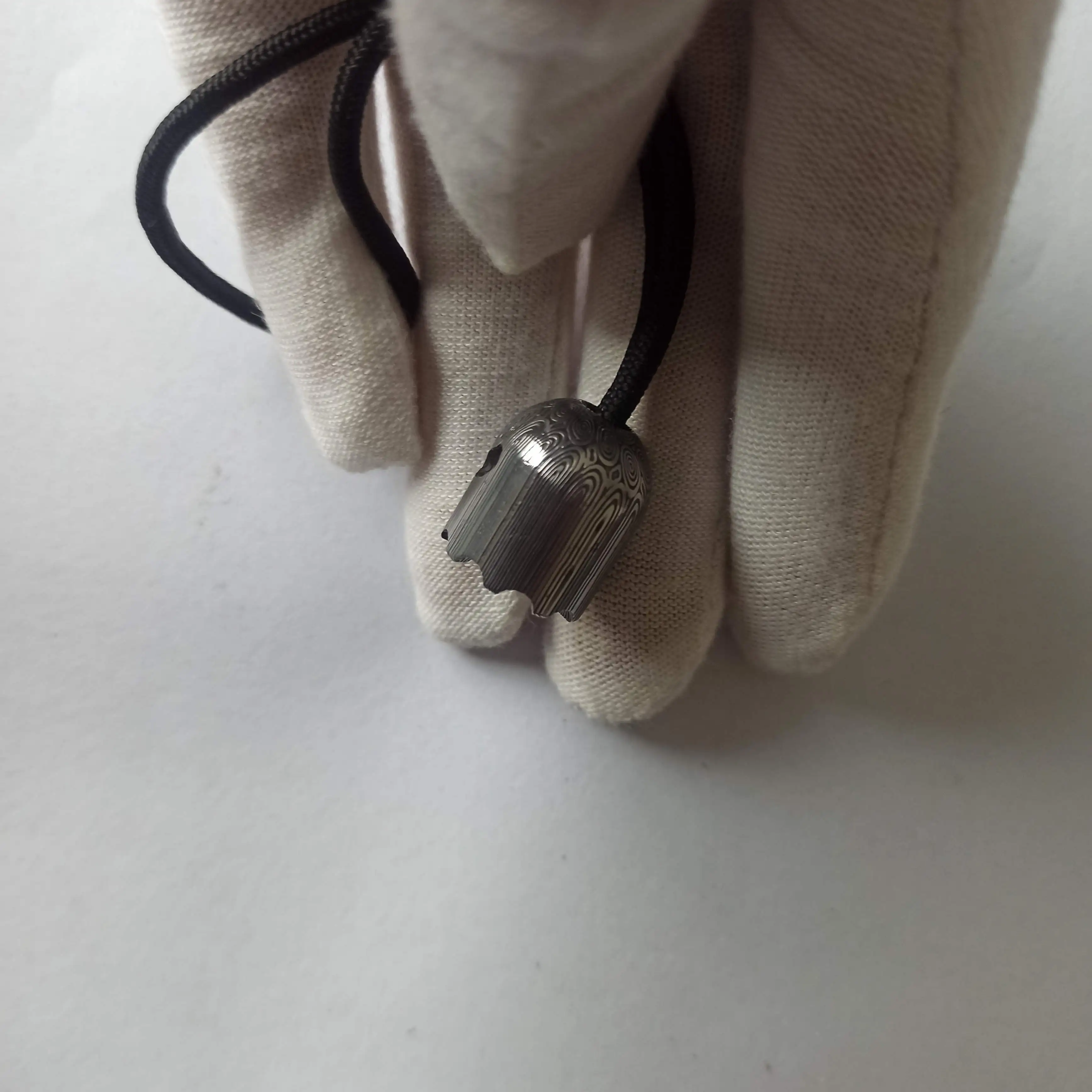 

1 шт. EDC дамасский нож паракорд ремешок из бисера ожерелье браслет кулон из бисера