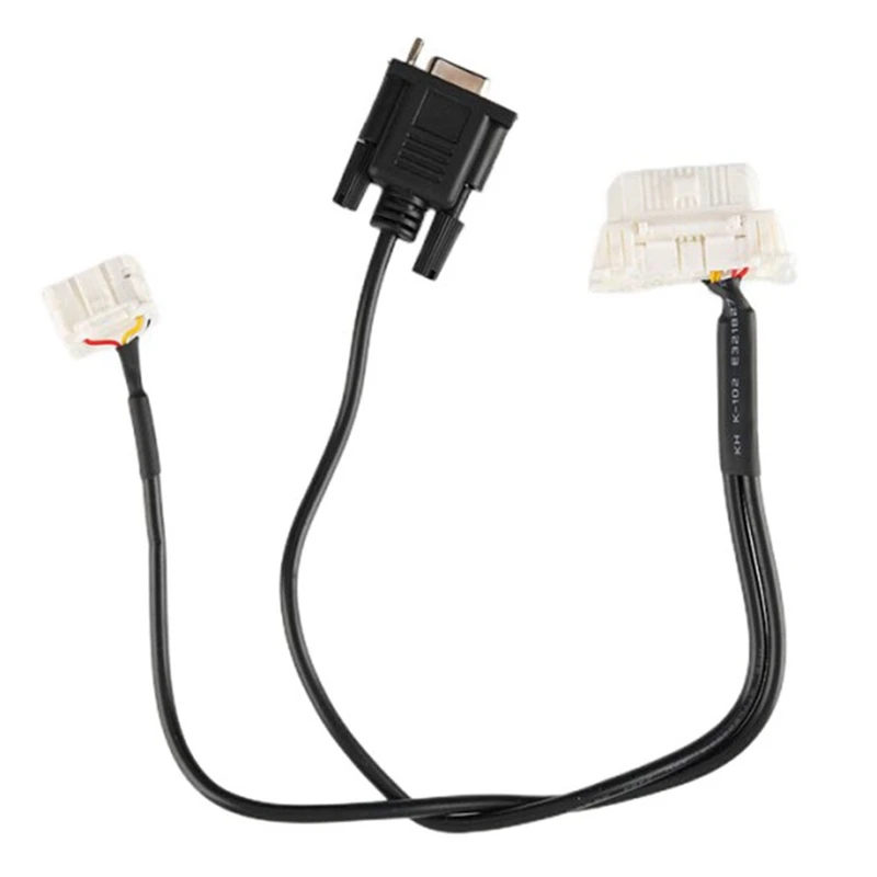 2-In-1 Directly Programming Cable Parts For Toyota 4A Cable Remote Programming Work For Autel Gbox DP PAD2