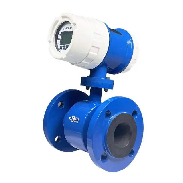 Taijia insertion type electromagnetic flow meter pvc dn100 electromagnetic flowmeter slurry