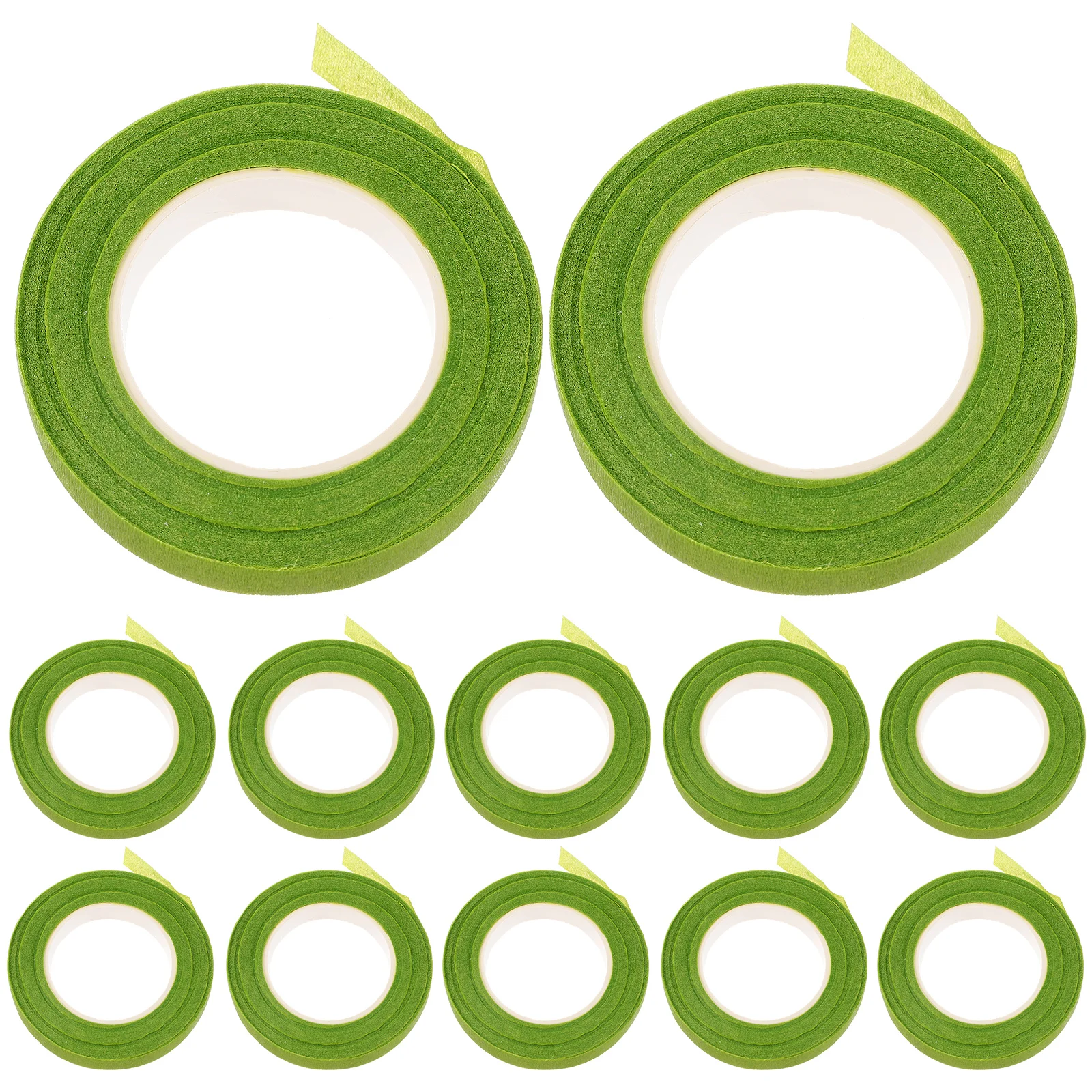 

12 Rolls Floral Tape Florist Supplies Flower Bundling Stem Bouquet Paper for Arrangements