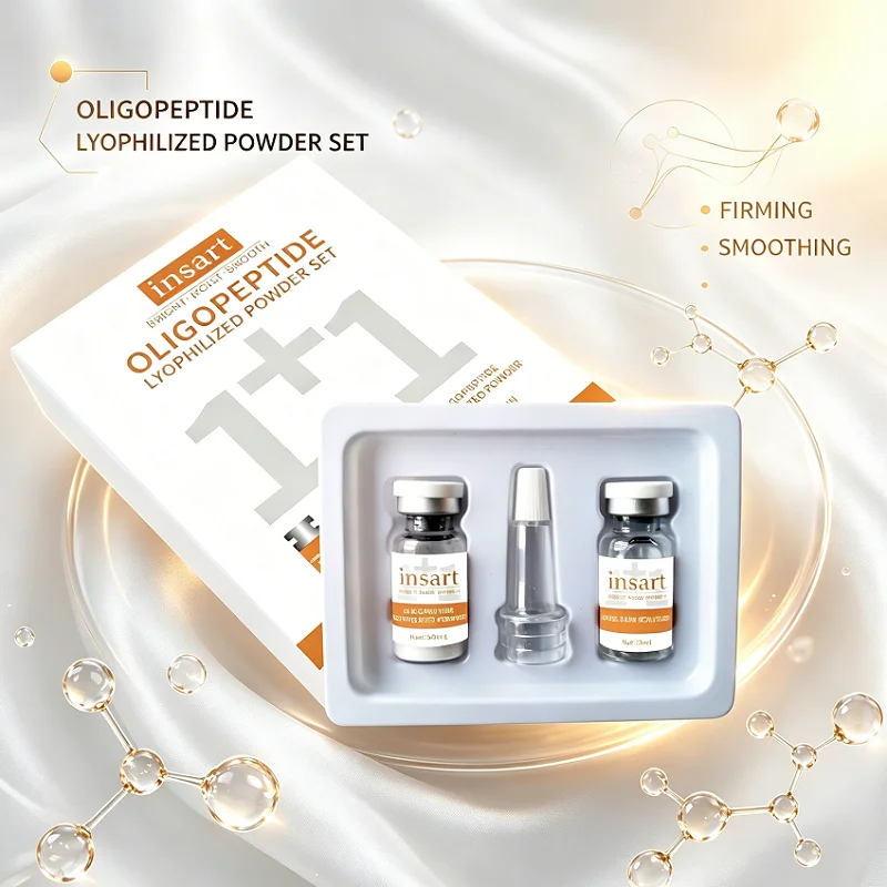 2 Boxes Peptide Freeze-Dried Powder Set, Moisturizing, Hydrating, And Smooth Skincare Suitable For Travel