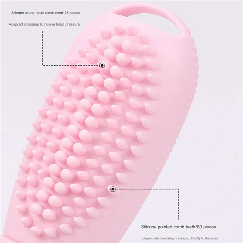 Silicone Travel Refillable Bottle With Facial Cleansing Brush Portable Shampoo Bottles Lotion Cosmetics Containers For Travel, E