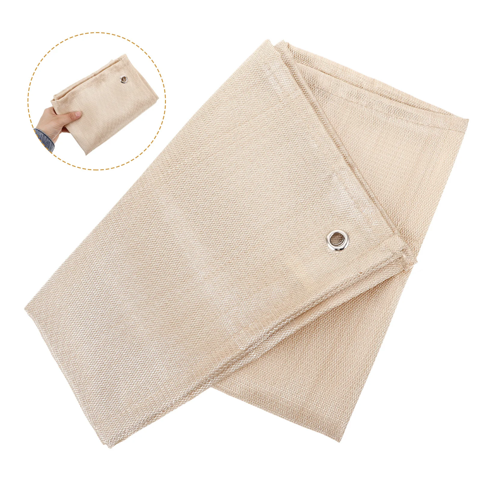 

Fireproof Blanket Fire Retardant Fiberglass Fire Resistant Mat Outdoor Camping Bbq Mat Fireproof Blanket for Grill Deck Picnic