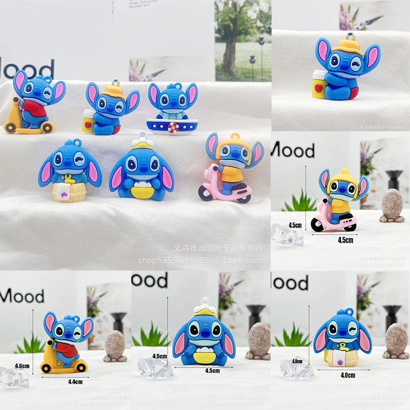 

Disney Stitch студенческий рюкзак брелок кукла кулон аниме персонаж милый брелок «сделай сам» сумка упаковка аксессуары подарок на день рождения