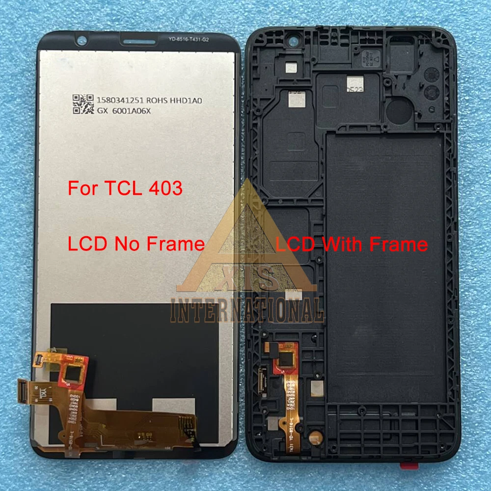 Original 6.6\'\'For TCL 40R 5G 4R LCD T771K Screen Display Touch For TCL 403 T431D 405 T506D 406 408 T507A 40SE 40 SE 40 XE 40XE