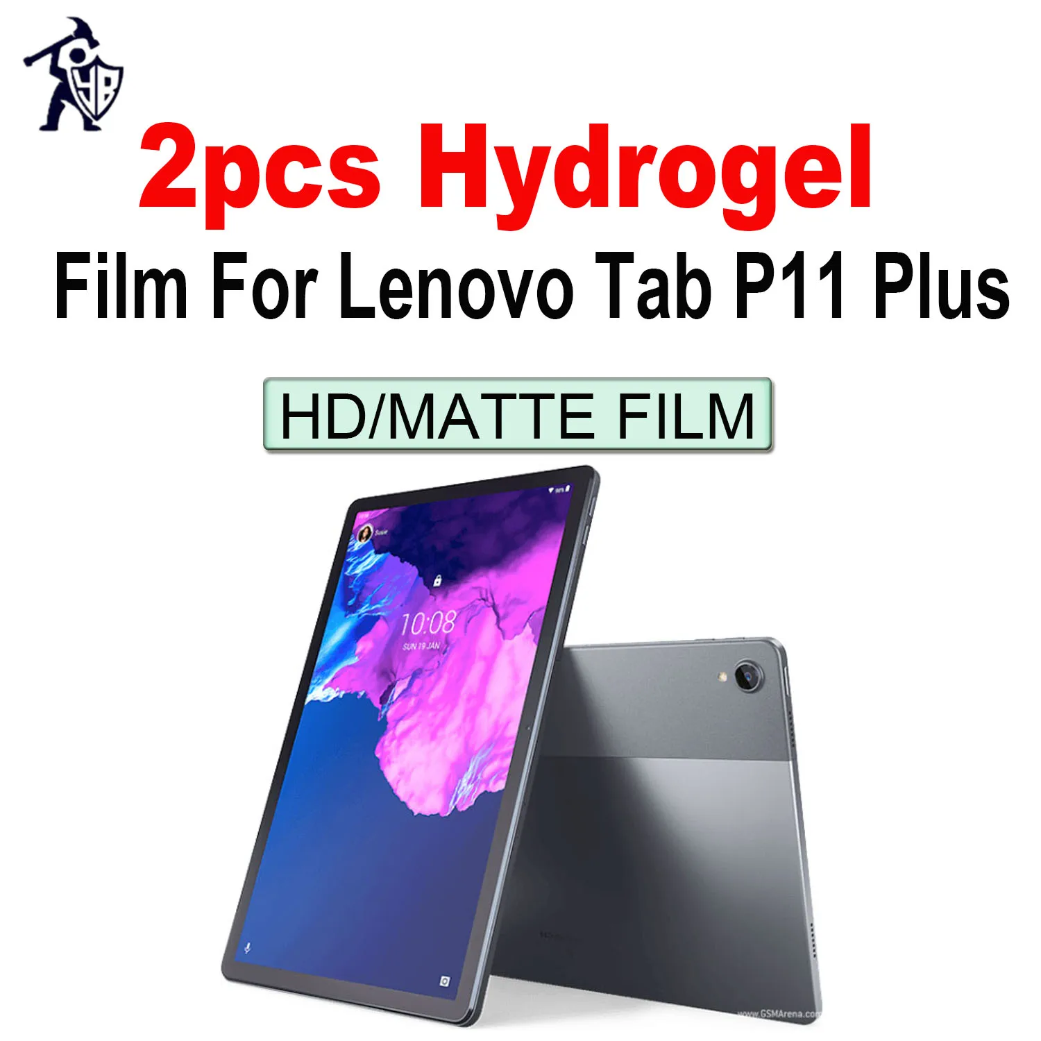 2pcs HD Tablet Film For Lenovo Tab P11 Plus Screen Protector 11.0