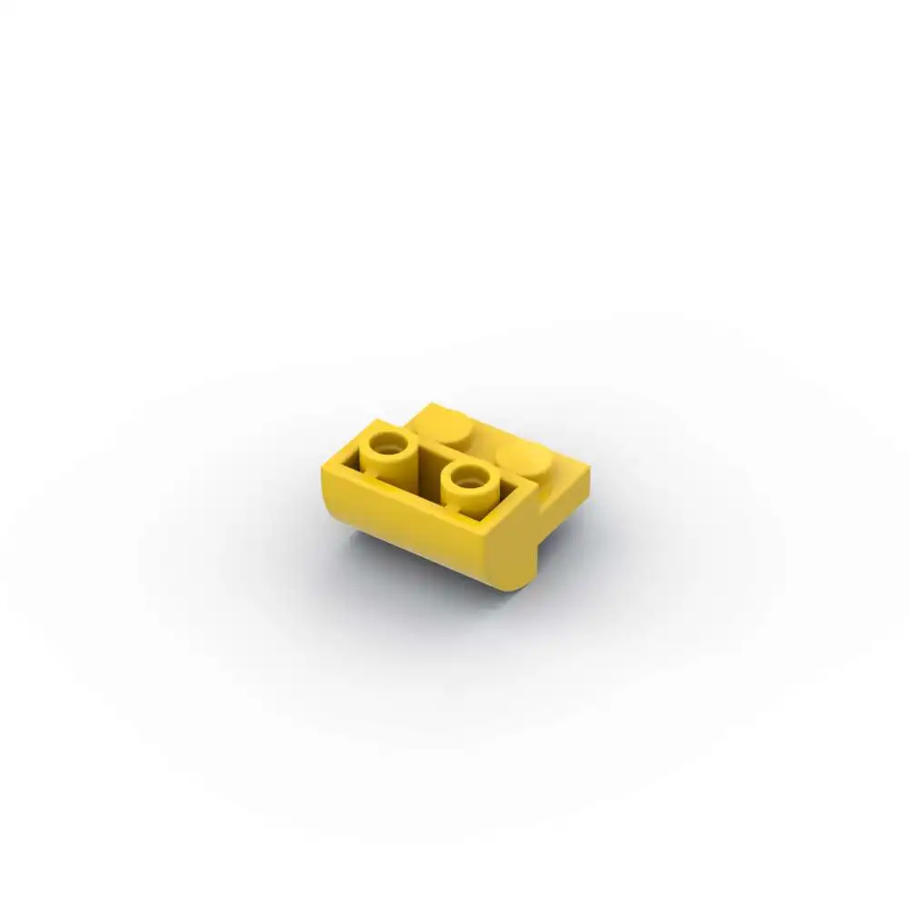 MOC 10PCS 1750 Slope Curved 2x2 Building Blocks Kit Inverted With 2 Recessed Studs Bricks Particle Toys Children Birthday Gifts