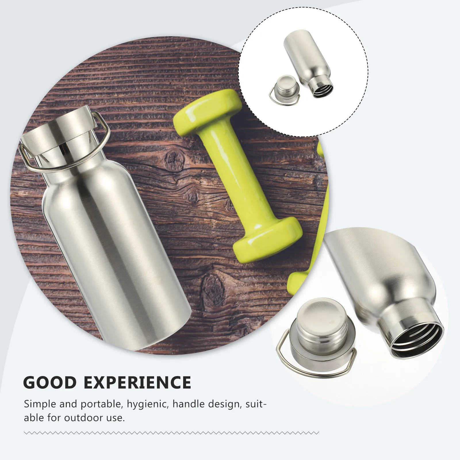 

Premium Stainless Steel Vacuum Bottle Multi-Function Insulated Water Bottle for Office School Home Sports Convenient Drink