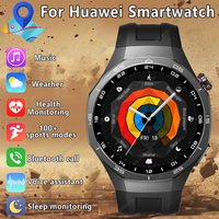 2025 New For Huawei Smartwatch Men Women GT5 Pro Smart Watch NFC Heart rate Blood oxygen GPS tracker Lingdong Island Wristwatch