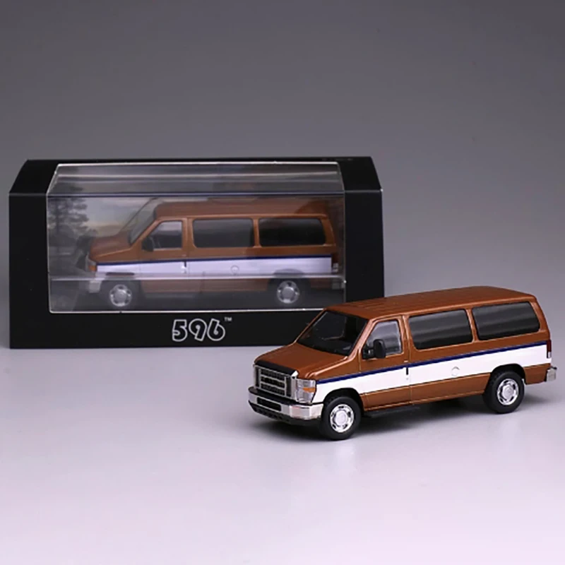 

596 масштаб 1:64 бизнес-фургон E350 внедорожная полиция специальная модель автомобиля из сплава готовый продукт коллекция хобби орнамент