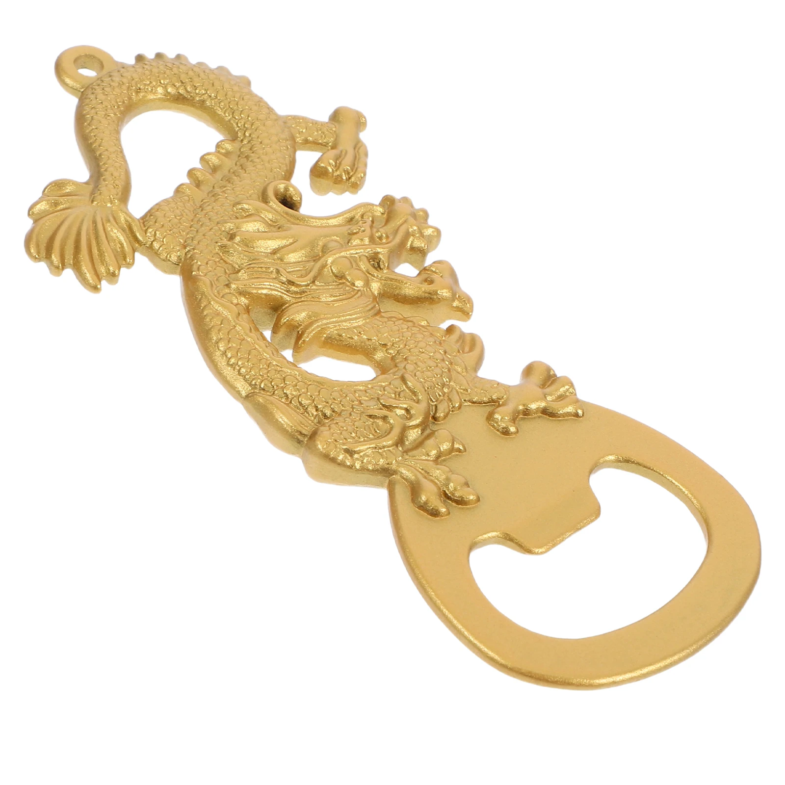 

Dragon Pattern Bottle Opener Vintage Metal Brass Creative Reusable Travel Beer Cap Carabiner Keychain Pendants Cool