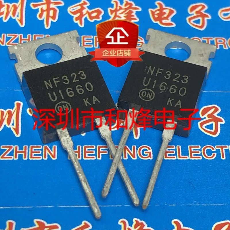 Bộ 5-10 Chiếc MUR1660CT U1660 Đến-220 600V 16A Mới Và Bản Gốc Trên Cổ