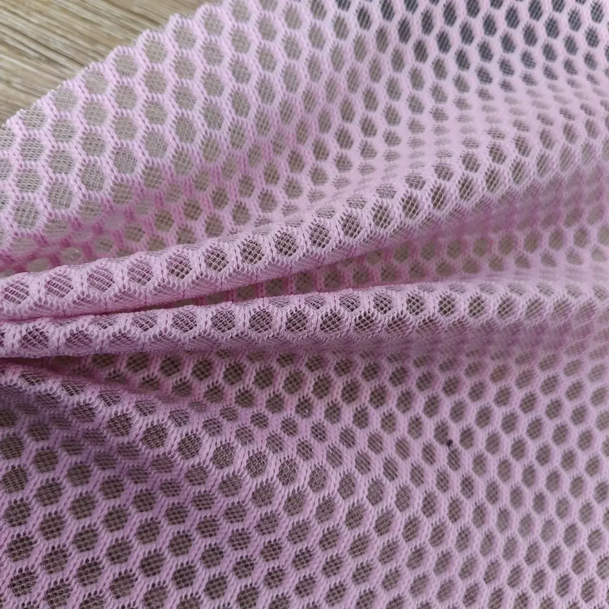 Mesh Fabric By The Meter for Needlework Dresses Bags Shoes Clothes Diy Sewing Lace Cloth Soft Comfortable Plain White Blue Pink