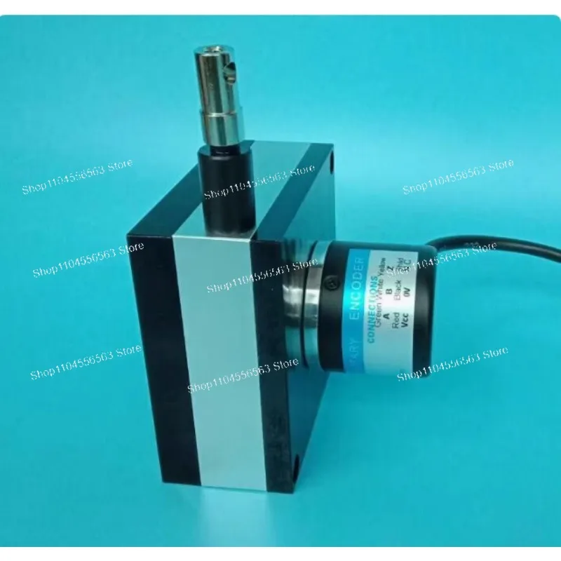 0-10V/4-20mA pulse output, Pull line displacement sensor linear encoder, gate control, stage lift, high precision, long life  1