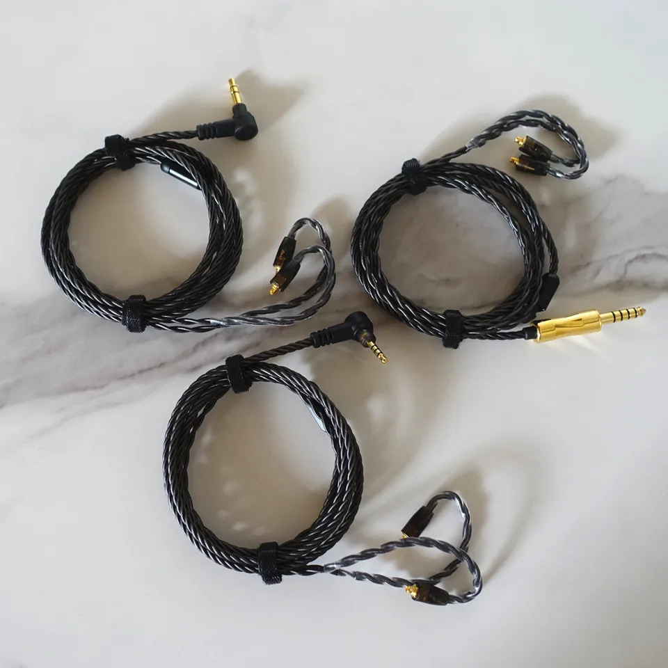 Original ALO Audio Super Smoky Litz IEM HIFI Earphone Cable 2.5