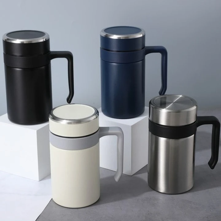 New 316 stainless steel insulated cup - household vacuum large-capacity water bottle - outdoor portable drinking water bottle