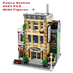 2923 PCS Police Station Building Blocks Bricks Compatible 10278 1661 Educational Toys Birthday Christmas Gift IN STOCK