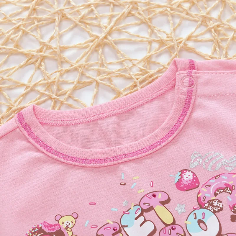 Ropa de niña pianista lindo dulce conejito estampado de caramelo camisa especial de manga larga Mezzopiano