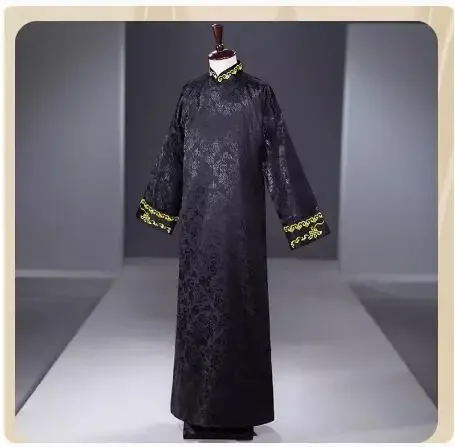 Abito da spettacolo teatrale da uomo, costume ricamato da uomo migliore in stile cinese