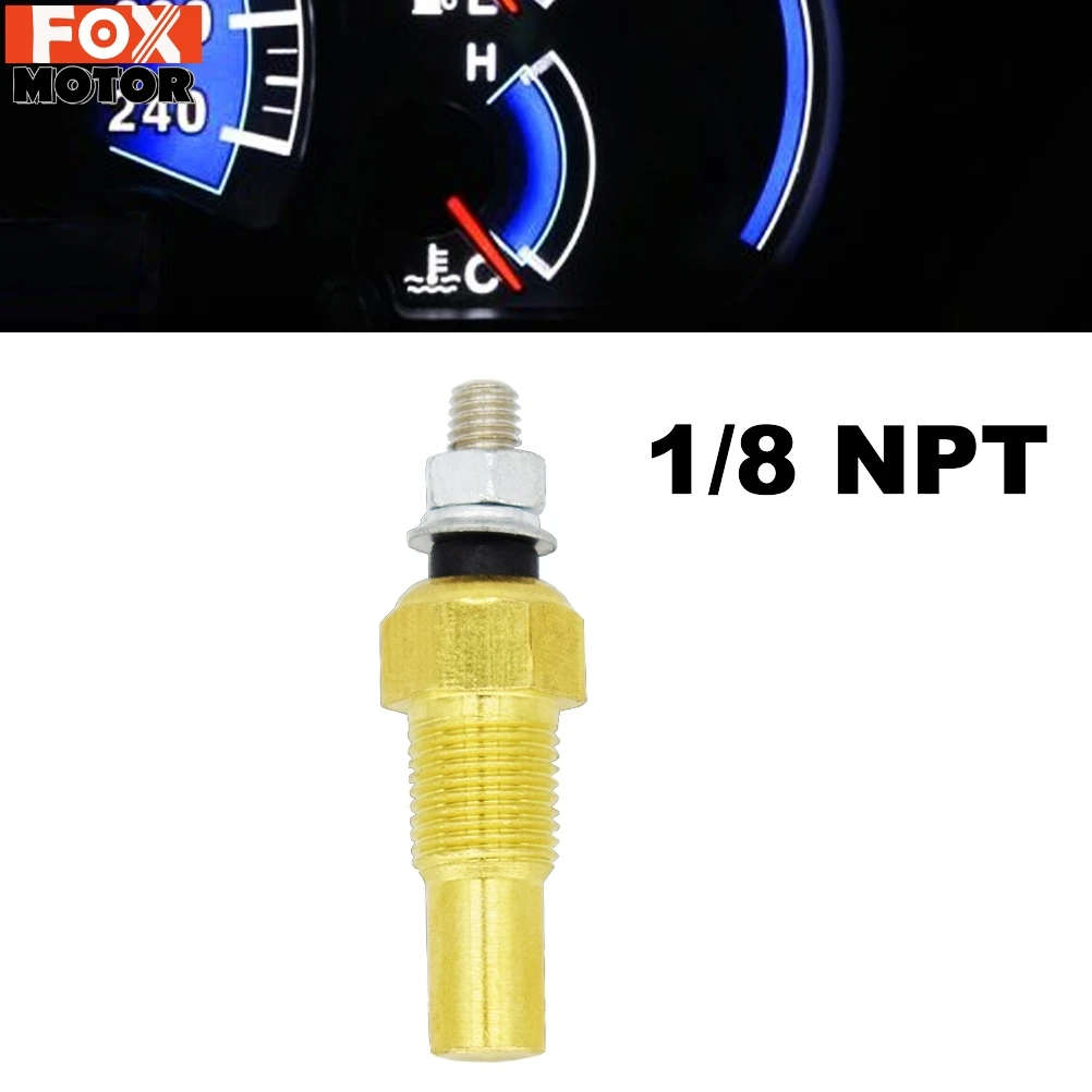 Universal Car Truck Water Oil Temperature Sensor Temp 1/8 NPT Digital Replacement Unit Meter For Water Temp Gauge