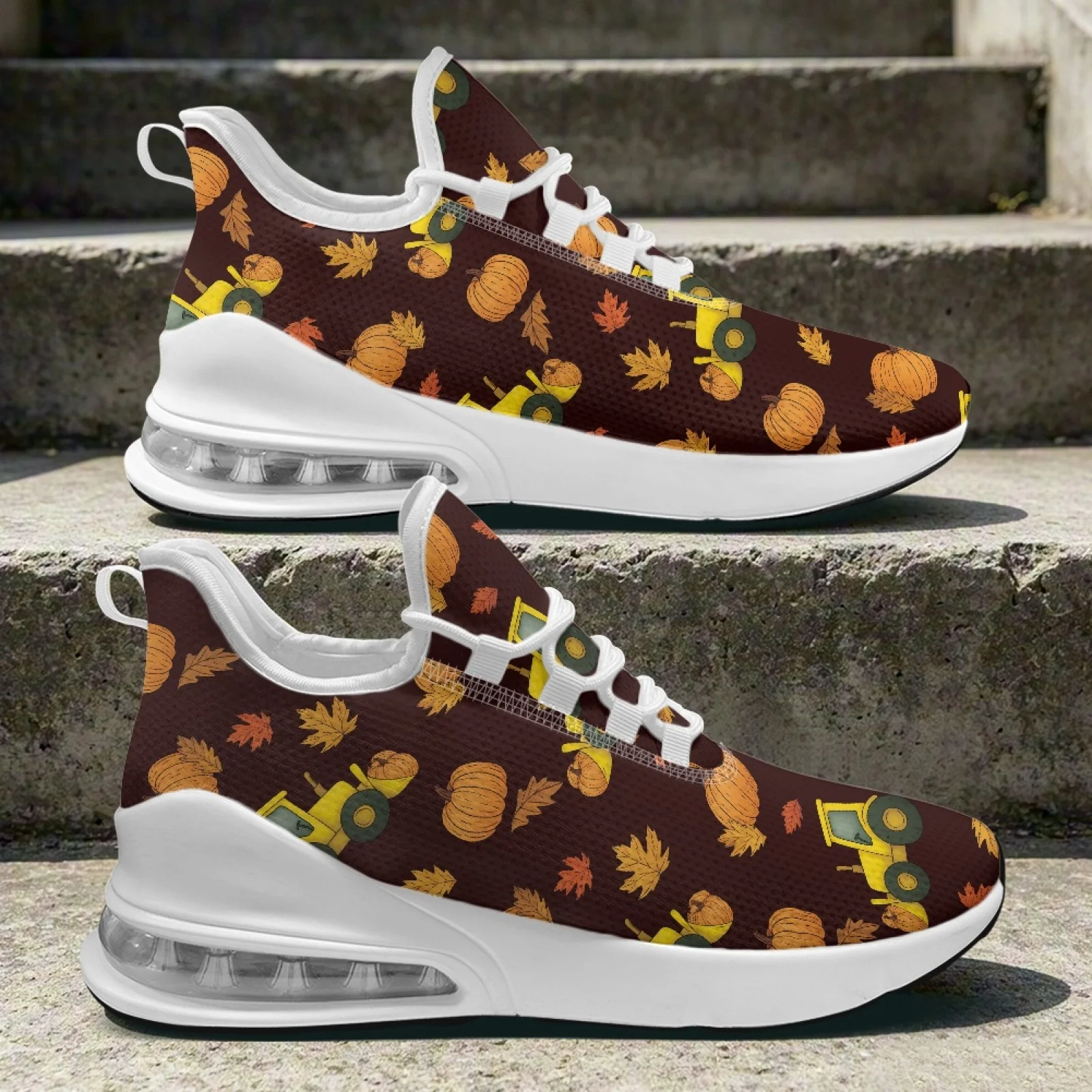 XIXIRIMIDO Thanksgiving Air Cushion Shoes for Woman Autumn/Winter 2026 Collection Shoes Women's Running Sneaker Festive Gifts