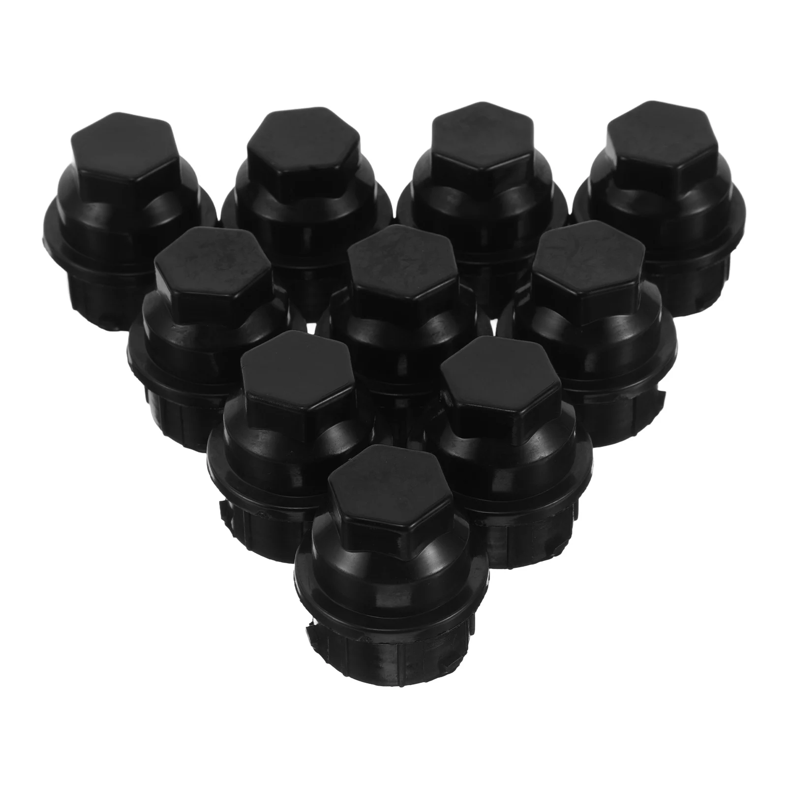 

10Pcs Plastic Wheel Nut Caps Replacement Lug Nut Covers Hub Screw Caps Car Tire Accessories Automotive Supply Wheel Lug Covers